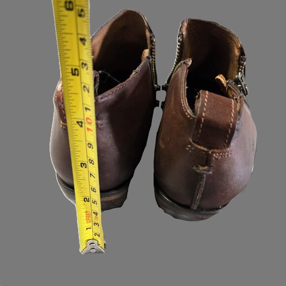 Frye Sz 7.5 Womens Sacha Moto Short Bootie Double Zip Boots - Picture 7 of 7